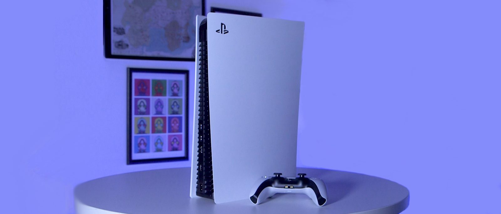 PlayStation 5 med én kontroller - bilde 1
